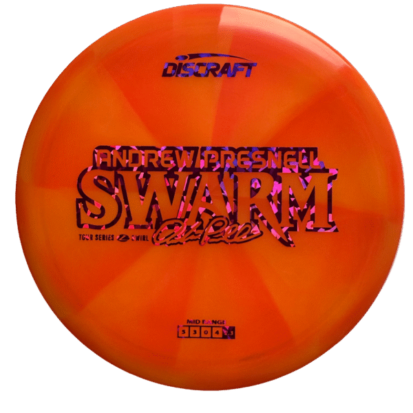 Discraft Swarm Z Swirl Tour Series 2025 Andrew Presnell