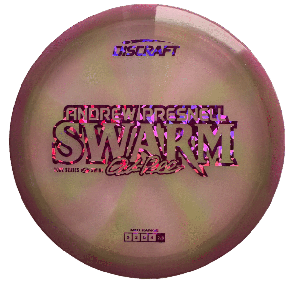 Discraft Swarm Z Swirl Tour Series 2025 Andrew Presnell