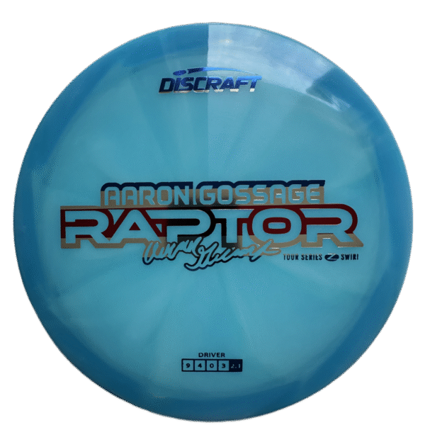 Discraft Raptor Z Swirl Tour Series 2025 Aaron Gossage