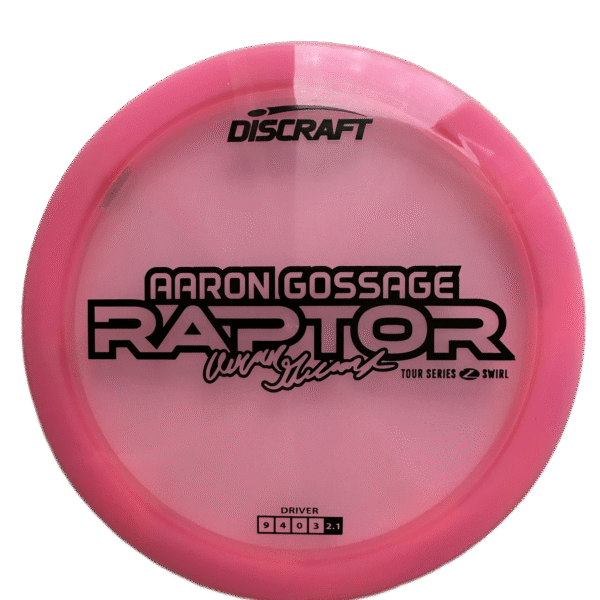 Discraft Raptor Z Swirl Tour Series 2025 Aaron Gossage