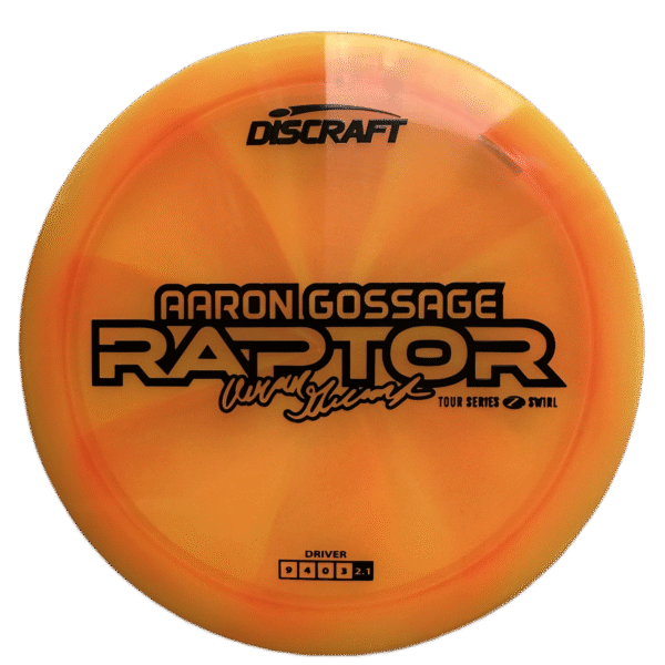 Discraft Raptor Z Swirl Tour Series 2025 Aaron Gossage