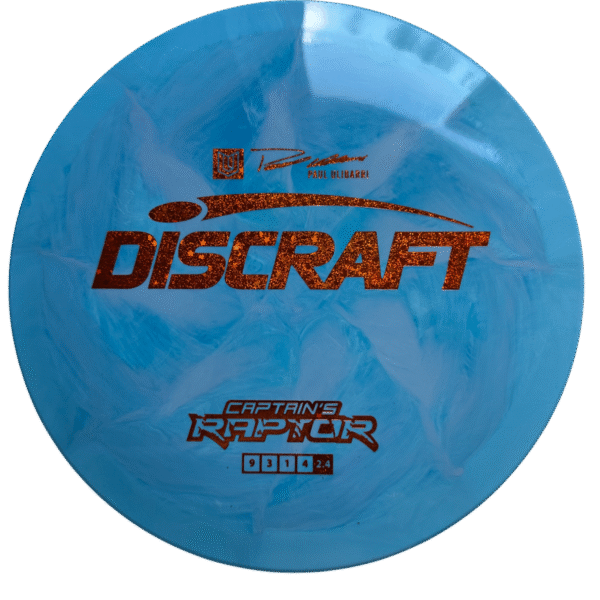 Discraft Captain’s Raptor ESP Swirl - Paul Ulibarri