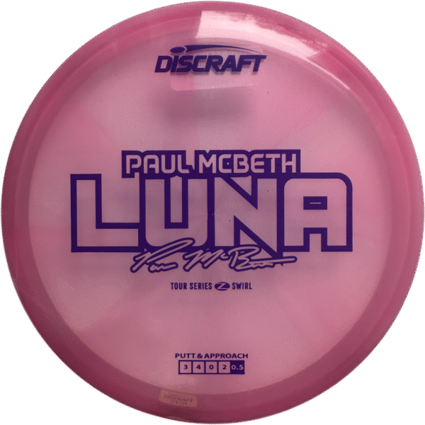 Discraft Luna Z Swirl Tour Series 2025 Paul McBeth