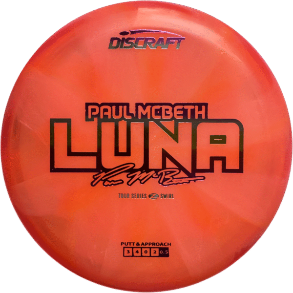 Discraft Luna Z Swirl Tour Series 2025 Paul McBeth