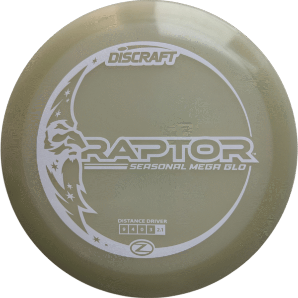 Discraft Raptor Z Seasonal Mega Glo