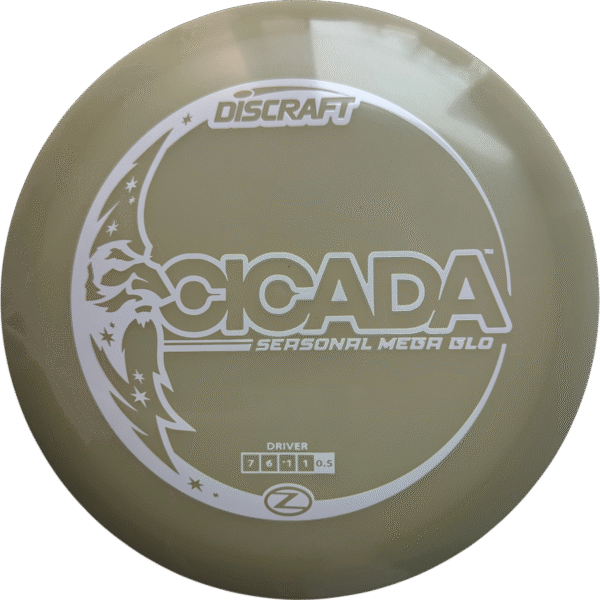 Discraft Cicada Z Seasonal Mega Glo