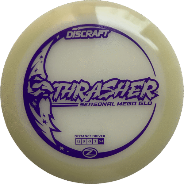 Discraft Thrasher Z Seasonal Mega Glo