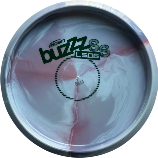 Alternative view of Discraft Buzzz SS ESP Swirl Bottom Stamp- LSDG