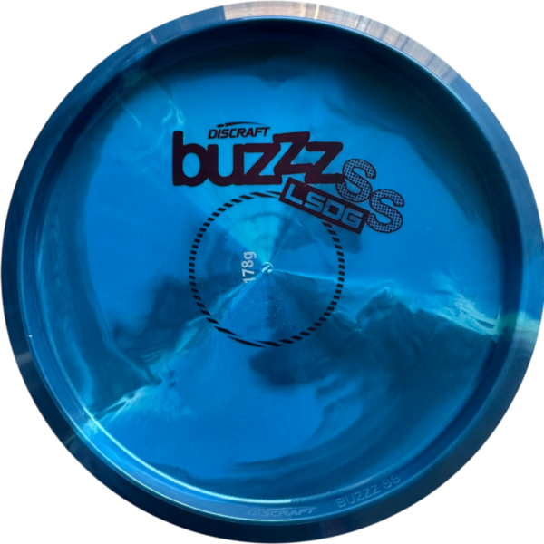 Alternative view of Discraft Buzzz SS ESP Swirl Bottom Stamp- LSDG