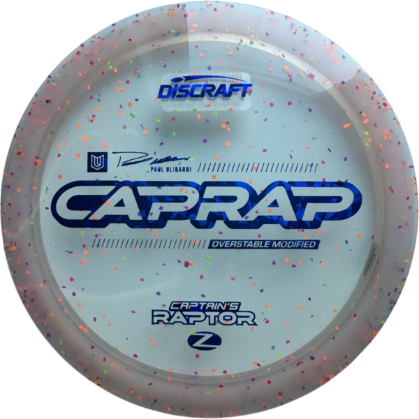 Discraft Captain's Raptor Z Confetti ULI CapRap