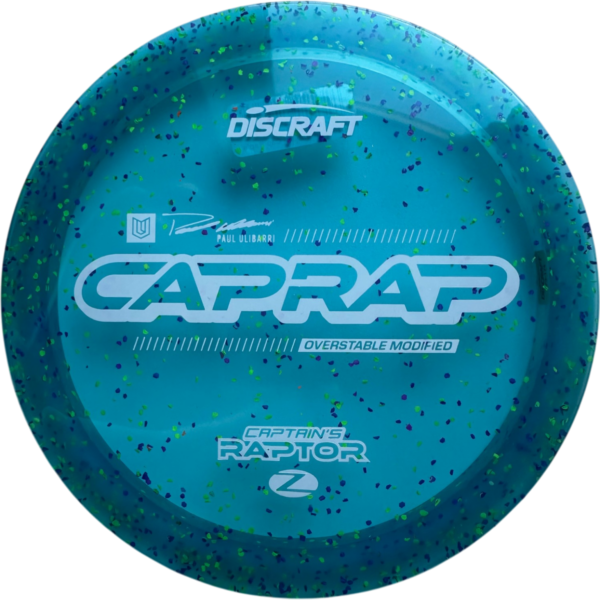 Discraft Captain's Raptor Z Confetti ULI CapRap