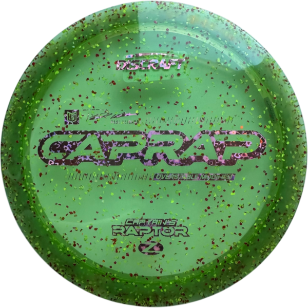 Discraft Captain's Raptor Z Confetti ULI CapRap