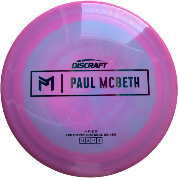 Discraft Ares Prototype ESP Paul McBeth