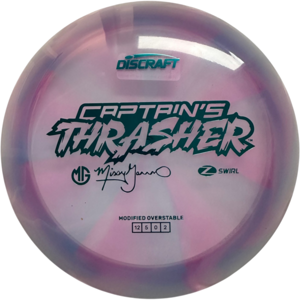 Discraft Captain's Thrasher Z Swirl - Missy Gannon