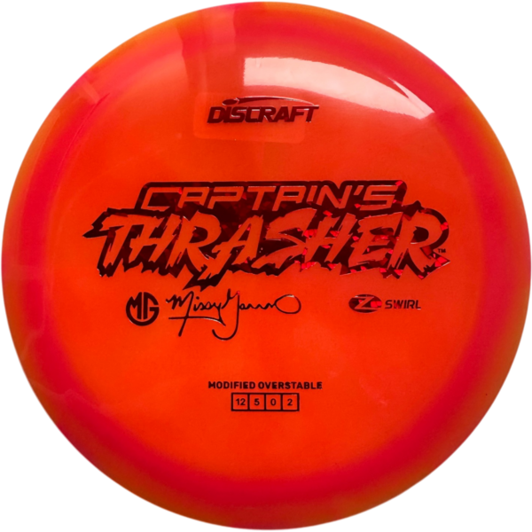 Discraft Captain's Thrasher Z Swirl - Missy Gannon