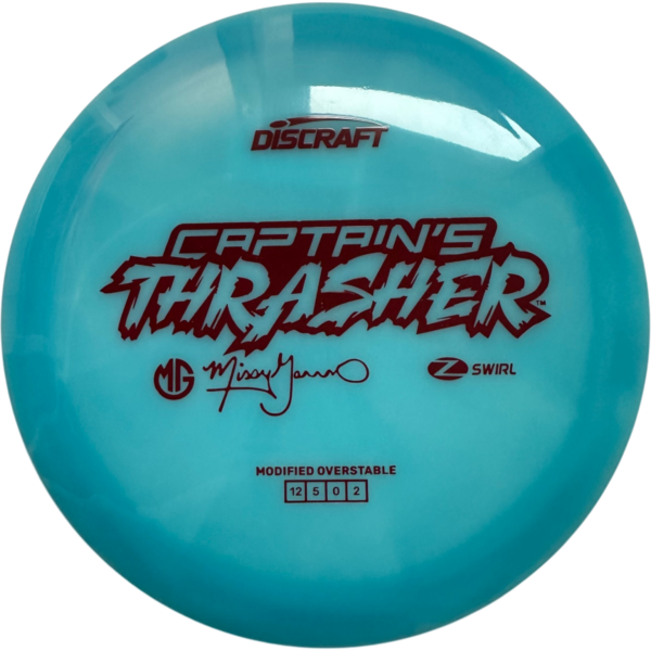 Discraft Captain's Thrasher Z Swirl - Missy Gannon