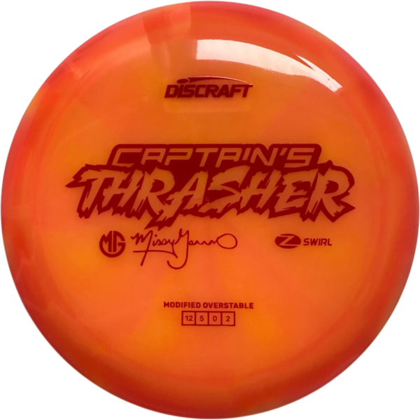 Discraft Captain's Thrasher Z Swirl - Missy Gannon