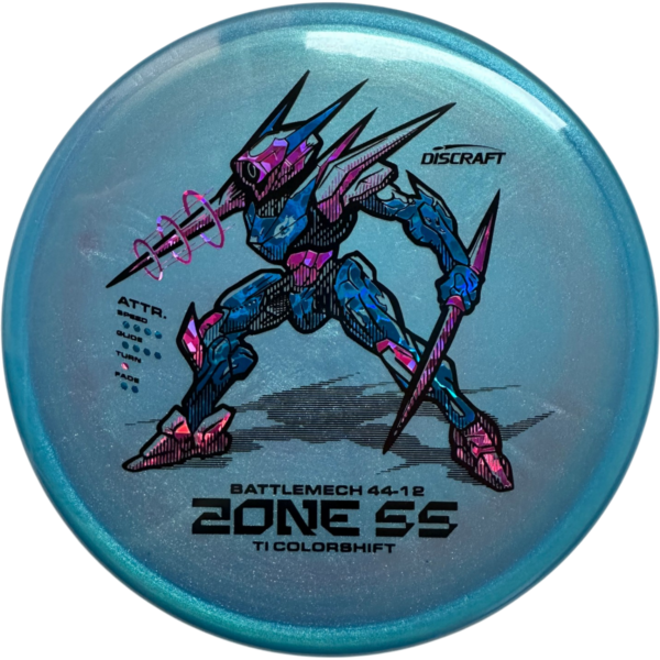 Discraft Zone SS Titanium Colorshift - 2026 Ledgestone