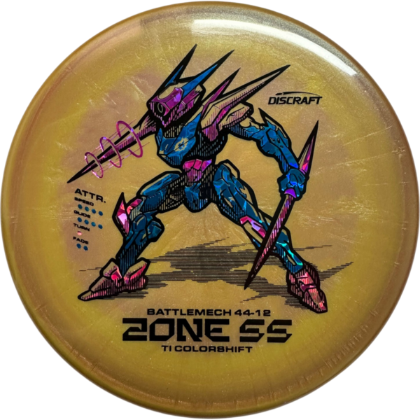 Discraft Zone SS Titanium Colorshift - 2026 Ledgestone