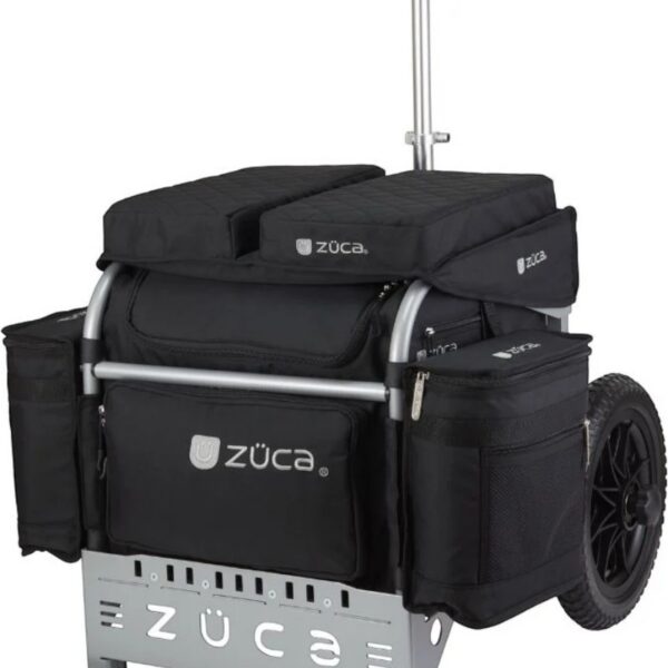 ZÜCA Arsenal Disc Golf Cart (Black&Silver) - Ricky Wysocki Signature